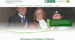 Desktop Screenshot of congleton-tc.gov.uk